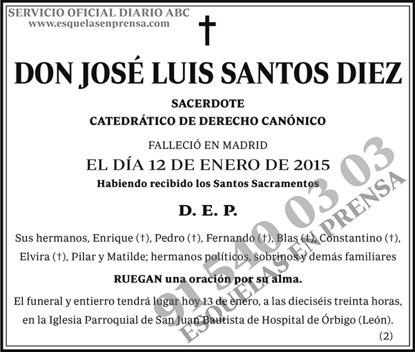 José Luis Santos Diez